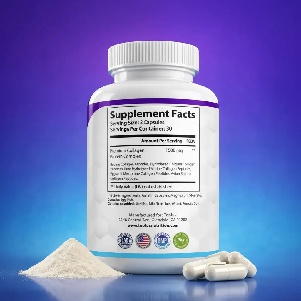 Toplux Nutrition® Collagen Peptides Hidrolizado Original