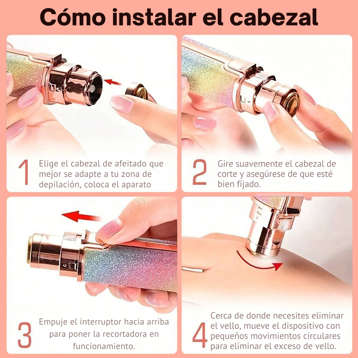 BeautifyPro® - depilador 2 en 1