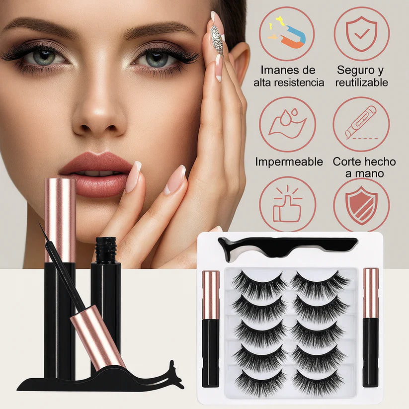 Kit Pestañas Magnéticas® – Belleza sin dolor