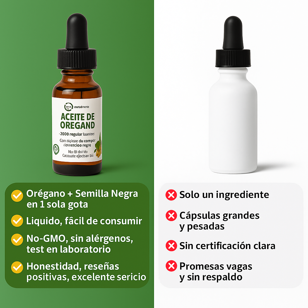 Aceite de oregano