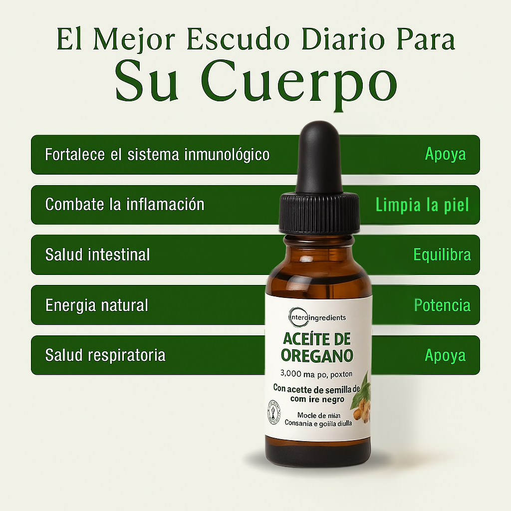 Aceite de oregano