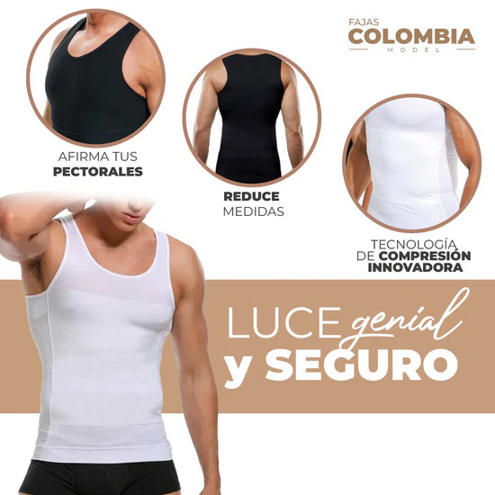 MAXFIT®| Camisilla de compresión inteligente que define tu cuerpo y alinea tu postura