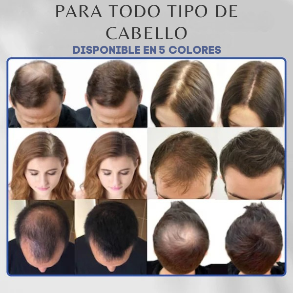 🔥KIT-TOPPIK™ – Fibra Capilar 3 en 1: Volumen Instantáneo + Aplicador + Peine Delimitador