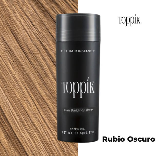 Toppik™ – Fibra Capilar 3 en 1: Instantáneo, Natural y Duradero