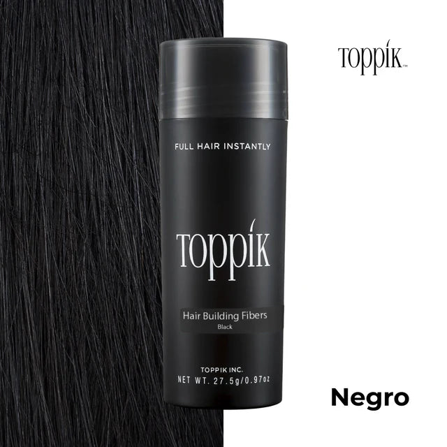 Toppik™ – Fibra Capilar 3 en 1: Instantáneo, Natural y Duradero
