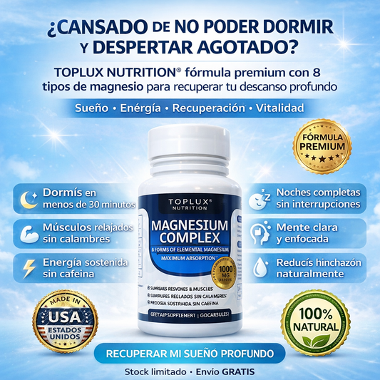 Toplux Nutrition® Magnesium Complex Original de USA