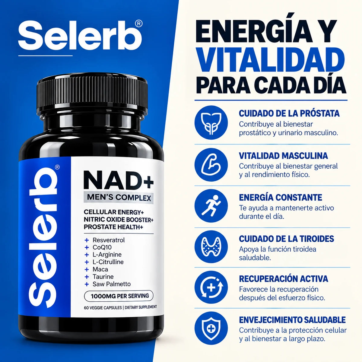 Selerb® NAD+ Men’s Complex