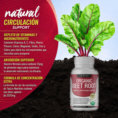 Toplux Nutrition® Organic Beet Root Original
