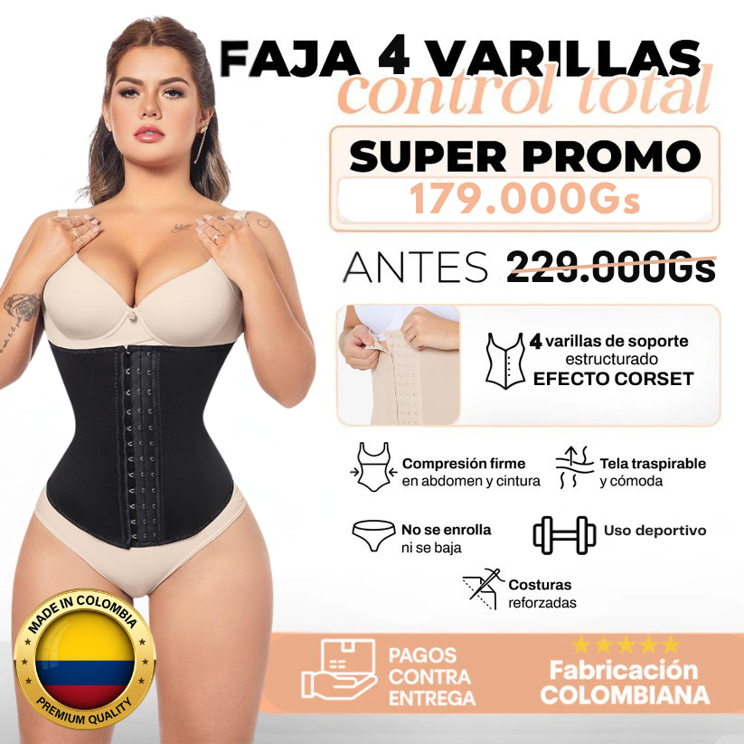 Faja Reloj de Arena – Moldea y Define tu Cintura