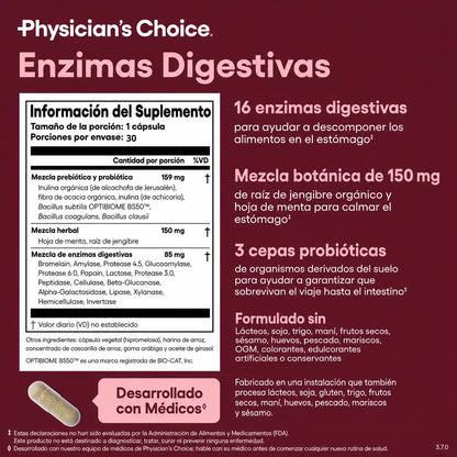 physicians choice® Digestive Enzymes
