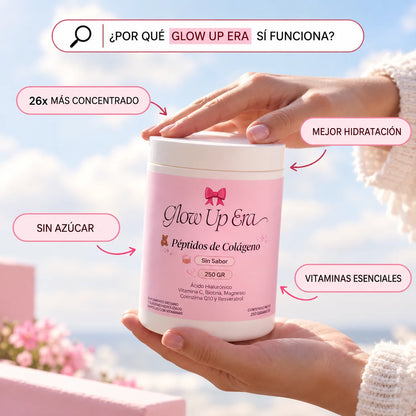 Glow Up Era® – Colágeno Beauty Complex + Ácido Hialurónico