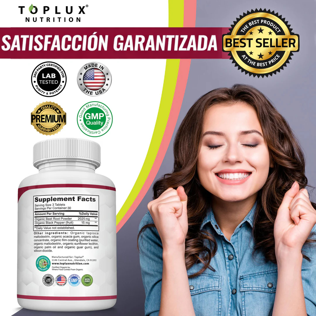 Toplux Nutrition® Organic Beet Root Original