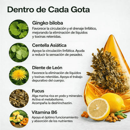 PurezaDrops™ | Drena Naturalmente la Hinchazón