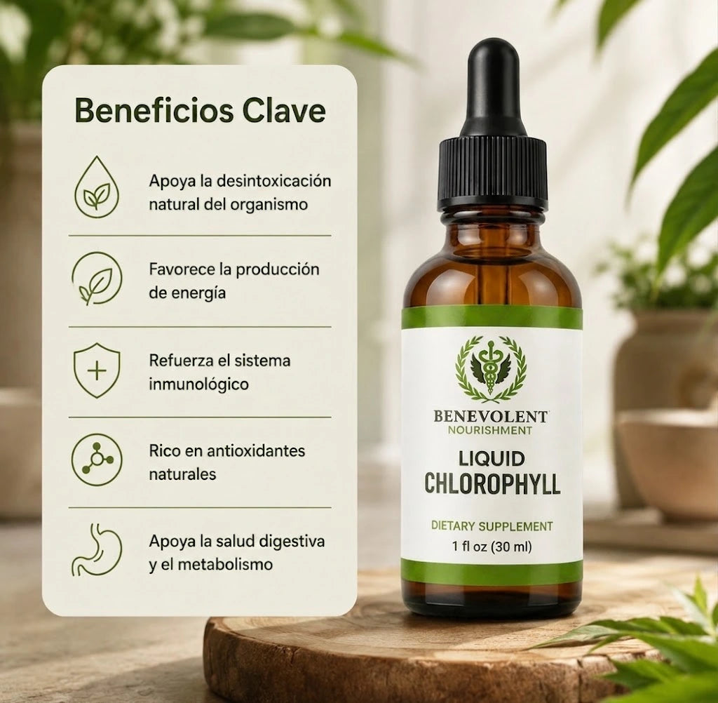 Benevolent® Clorofila en Gotas (30 ML)