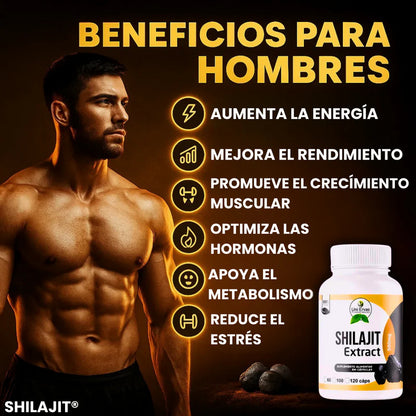 Shilajit Titan™ Original – Fórmula de Alta Potencia