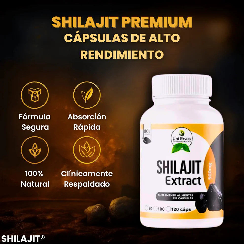 Shilajit Titan™ Original – Fórmula de Alta Potencia