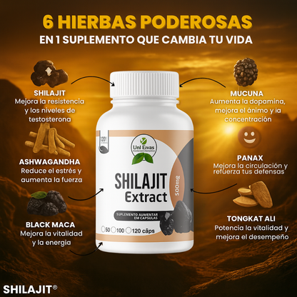 Shilajit Titan™ Original – Fórmula de Alta Potencia