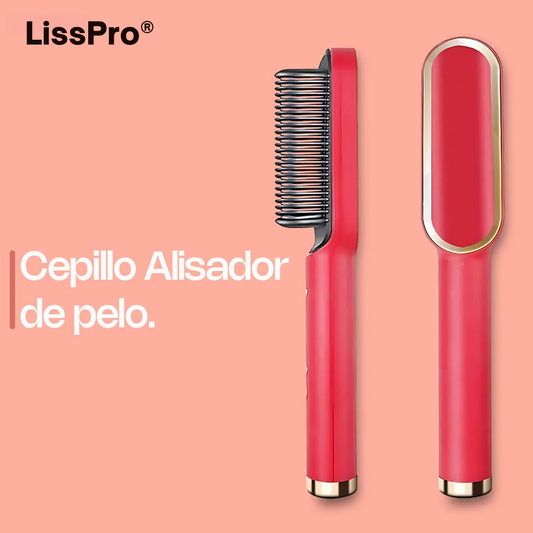 LissPro® - Cepillo Alisador Iónico 2 en 1