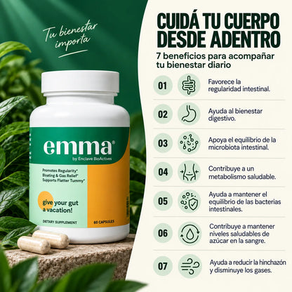 Enclave BioActives Emma® – Equilibrio Digestivo y Regularidad Intestinal