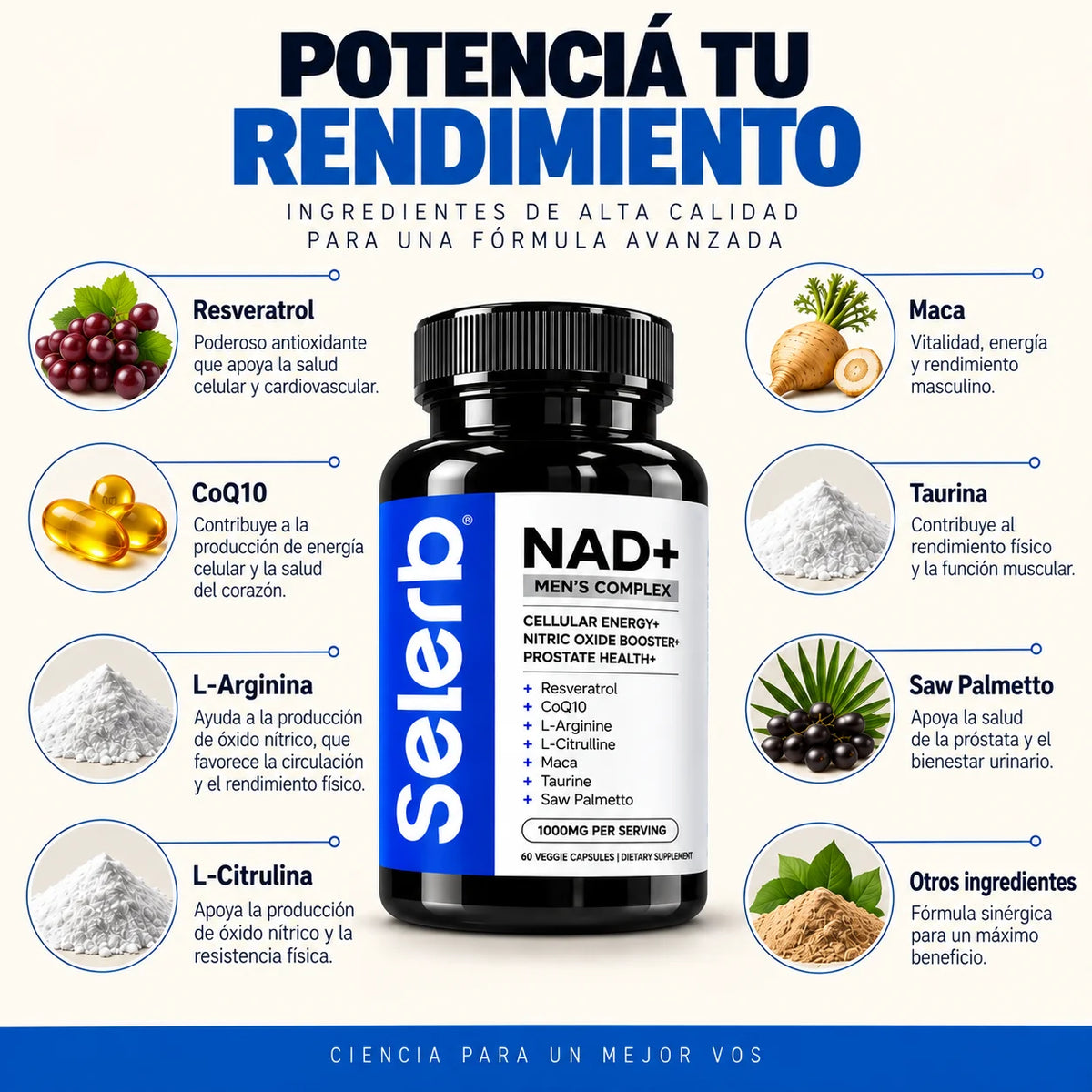 Selerb® NAD+ Men’s Complex