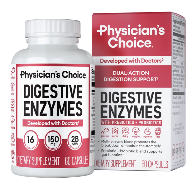 physicians choice® Digestive Enzymes 60 caps
